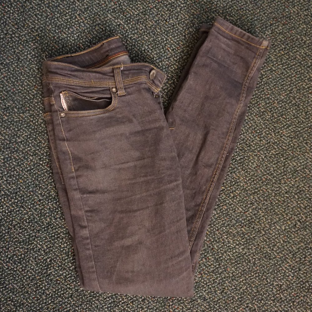 Straight leg jeans